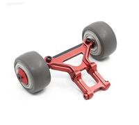 QPAJWAKS Metal Wheelie Bar for Arrma 1/8 KRATON Typhon Outcast Notorious Talion RC Car Upgrade Parts Accessories(Rood)