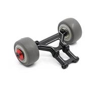QPAJWAKS Metal Wheelie Bar for Arrma 1/8 KRATON Typhon Outcast Notorious Talion RC Car Upgrade Parts Accessories(Zwart)