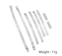 QPAJWAKS MN 1/12 MN82 LC79 Piastra di Fissaggio a Molla for assale Posteriore in Metallo Kit di Fissaggio a Molla for Auto RC MN 82 Parti di Ricambio modificate Fai da Te(Spring)