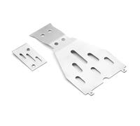 QPAJWAKS Piastra paramotore in Acciaio Inossidabile da Corsa, Protezione del Telaio, Armatura del Telaio, Parti di aggiornamento for TRAXXAS 1/10 Ford F-150 Raptor