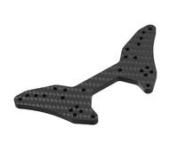 QPAJWAKS Torre ammortizzatori Anteriore e Posteriore in Fibra di Carbonio for ARRMA 1/7 Infraction Limitless 6S RC Car Upgrade Parts Accessories(Rear)