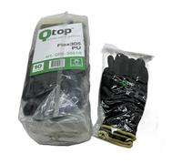 QPB-30510 Flex305 PU Work Gloves - Size 10 X-Large QTOP, Polyurethane Coated ...