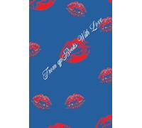 qpBooks, Autograph Book: Kisses Cover, Customizable and portable, perfect for signatures, sketches, notes, gatherings, and Graduations. For adults and kids.