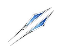 QPDDFG Auto Emblema Badge per Citroen SpaceTourer 2016-2023, Alfabeto Emblema Distintivo Adesivi Emblema Lettere Distintivo Emblemi Decalcomania Auto Decorare,B Blue
