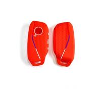 QPDDFG Custodia Chiave Auto Cover Chiave per BMW 5 Series G60 G61 G68 2024,Custodia per Chiave Auto Custodia Protettiva per Chiave Auto,Guscio Chiave Auto Telecomando,B Red