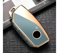 QPDDFG Custodia Chiave Auto Cover Chiave per BMW 7 Series X7 G07 IX XM I7 2022-2023,Custodia per Chiave Auto Custodia Protettiva per Chiave Auto,Guscio Chiave Auto Telecomando,B Grey