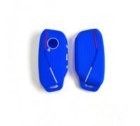 QPDDFG Custodia Chiave Auto Cover Chiave per BMW X1 U11 2022 2023,Custodia per Chiave Auto Custodia Protettiva per Chiave Auto,Guscio Chiave Auto Telecomando,A Blue