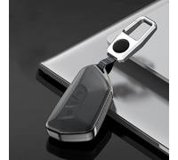 QPDDFG Custodia Chiave Auto Cover Chiave per VW Golf 8 e-Golf 8 Golf R Golf GTI 2020-2025,Custodia per Chiave Auto Custodia Protettiva per Chiave Auto,Guscio Chiave Auto Telecomando,A Black
