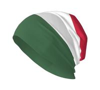 QPIPGER Bandiera dell'Ungheria Stampa Adulto Beanie Cappello in Maglia per Donne Uomini Casual Copricapo Caldo Slouchy Skull Cap Cappello Inverno Nero