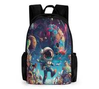 QPIRINMEX Città del futuro Zaino Per Bambini,Zaini Bambini Asilo, Ragazzi Borsa Per La Scuola Per Ragazze,Zaino Per Bambino,Zaino Da Viaggio Alla Moda 42x30.5cm