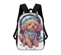 QPIRINMEX Cockapoo Cane Zaino Per Bambini Ragazze Ragazzi, Zaino, Zainetto, Scuola Elementare, Perfetto Per Tornare A Scuola O Educazione Fisica, Regali E Viaggi 17 Pollici