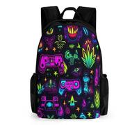 QPIRINMEX Controller del gioco Zaino Per Bambini,Zaini Bambini Asilo, Ragazzi Borsa Per La Scuola Per Ragazze,Zaino Per Bambino,Zaino Da Viaggio Alla Moda 42x30.5cm