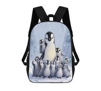 QPIRINMEX Pinguino Zaini Per Bambini Cute Animales Zaino Scolastico Per Bambini Zaini Da Viaggio Borse Per Libri Zaino Per Ragazzi E Ragazze 17pollici