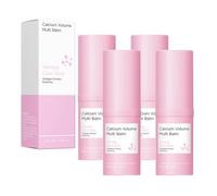 QPJUVC Collagene crema occhi stick - 9 g penna anti-invecchiamento per viso e labbra, tonifica e tonifica la pelle, riduce le rughe, zampe di gallina, occhiaie e gonfiore e ripara la pelle secca (4)