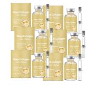 QPJUVC Deep Collagen Siero antirughe con peptide di seta - Trattamento intensivo lifting, rassodante e rafforzante per il viso, fiala coreana anti-invecchiamento per donne, 50 ml / 1,7 fl oz (6)