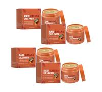 QPJUVC Maschera e trattamento per capelli di olio di Batana grezzo, 100 g di olio per capelli biologico per la crescita dei capelli, controllo dell'crespo e riparazione delle doppie punte, previene la