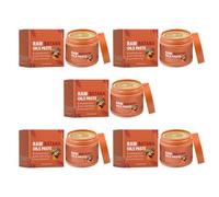 QPJUVC Maschera e trattamento per capelli di olio di Batana grezzo, 100 g di olio per capelli biologico per la crescita dei capelli, controllo dell'crespo e riparazione delle doppie punte, previene la