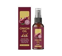 QPJUVC - Olio per capelli alla cipolla rossa, 30 ml, Siero all'essenza di cipolla bio per la crescita dei capelli e la cura del cuoio capelluto, formula idratante, non grassa e leggera (1)