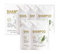 QPJUVC Shampoo all'aminoacido al rosmarino - Shampoo per la crescita dei capelli e la perdita dei capelli, shampoo volumizzante e rinforzante con olio di rosmarino, idratante e nutriente per il cuoio
