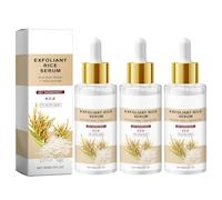 QPJUVC Siero di riso per il viso - siero antirughe e schiarente con acido ialuronico, niacinamide e vitamina B - Idratante per pelle secca e secca, essenza nutriente (3)