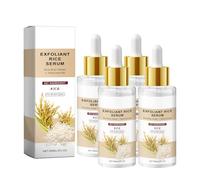 QPJUVC Siero di riso per il viso - siero antirughe e schiarente con acido ialuronico, niacinamide e vitamina B - Idratante per pelle secca e secca, essenza nutriente (4)