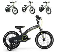 QPLAY Bicicletta per bambini 2 anni, 3 in 1, bicicletta senza pedali, bicicletta con ruote, bicicletta con pedali per bambini, ideale per lo sviluppo del bambino, cresce con loro