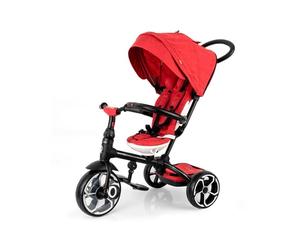 Qplay - Prime Triciclo Evolutivo 3 in 1, Colore Rosso, Qp100.05