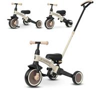 Qplay Triciclo Evolutivo Trike Stager | Bicicletta da bilanciamento 2 in 1 con barra di spinta per neonati e bambini piccoli | Ideale da 1 a 4 anni