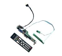 QPOGRMJR for B133XW03 V0/V1/V2 B133XW07 V1 Controller Driver Board Laptop Matrix TV Analogico LVDS 40 Pin 13.3" USB+AV+VGA+HDMI 1366x768 Kit(for B133XW03 V.2)