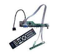 QPOGRMJR for B156HW01 V0/V1/V2/V3/V4/V5/V6 Controller Scheda Driver USB+AV+VGA+HDMI 1920x1080 LVDS 40Pin Laptop Matrix TV Analogica 15.6" Kit(for B156HW01 V.7)