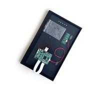 QPOGRMJR for B156XW04 NT156WHM Controller Driver Board + Kit Fai da Te con Guscio Metallico Display Portatile Micro USB 15.6" Mini-HDMI 1366 * 768 EDP 30 Pin(NT156WHM-N21 x Case)