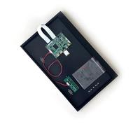 QPOGRMJR for LP173WD1 N173FGA N173FGE Scheda Controller + Guscio Metallico 1600 * 900 17,3" Micro USB Kit Fai da Te Mini-HDMI Display Portatile EDP 30 Pin(N173FGE-E13 And Case)
