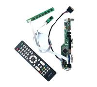 QPOGRMJR Scheda Controller Driver for Kit Fai da Te LTN156AT09-B02/H01/H02/H03 TV analogica da 15,6" con Schermo for Laptop LVDS a 40 Pin, HDMI+VG AV+USB 1366x768(for LTN156AT09-B02)