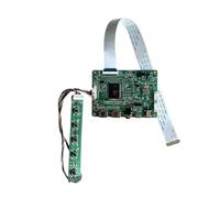 QPOGRMJR Scheda Controller Driver for NT156WHM-N12/N22/N32/N42/N44 2HDMI-Mini 15.6" 1366x768 30 Pin EDP USB Micro Schermo for Laptop Kit Fai da Te(for NT156WHM-N21)