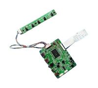 QPOGRMJR Scheda Controller Driver for Schermo Laptop M133NWN1 R1 M133NWN1 R3/R4 30 Pin EDP 2HDMI-Mini 13,3" USB Micro 1366x768 Kit Fai da Te(for M133NWN1 R3)