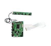 QPOGRMJR Scheda Controller Driver for Schermo Laptop NV140FHM-N32/N41/N4B/N51/N61 30 Pin EDP USB Micro 1920x1080 14" 2HDMI-Mini Kit Fai da Te(for NV140FHM-N43)