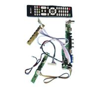 QPOGRMJR Scheda di Controllo Matrice Monitor TV analogica Adatta for LM230WF5 LM230WFA LVDS 30 Pin Kit Fai da Te 23" 1920 * 1080 VGA AV USB RF HDMI-Compatibile(LM230WF5(TL)(D5))