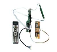 QPOGRMJR Scheda Driver LCD Adatta for M190EN01 M190EN02 M190EN03 M190EN04 4CCFL AV+USB+IR+VGA+HDMI Kit Fai da Te Schermo 1280 * 1024 LVDS 30 Pin TV analogica(for M190EN04 V.7)
