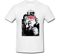 QPQKUFCVQ Men's Bono And The Edge And Adam Clayton T-Shirts