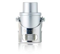 Qpractiko | Tappo di cava conservatore | Argento, plastica ABS, chiusura in silicone | Indicatore del tempo, meccanismo di fissaggio, tenuta ermetica | Preserva bollicine e sapore