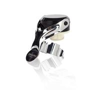 Qpractiko | Tappo per bottiglia vino, acciaio inossidabile, sughero siliconico | Chiusura ermetica, leva intuitiva, adattabile | Conserva effervescenza e sapori