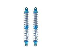 QPSJXN 2 PCS smorzatore di Olio d'urto in Metallo Compatibile con 1 10 RC Crawler Auto Adatta ai Modelli 90046 AXI03007 Accessori di aggiornamento TRX6(Blue 120mm)
