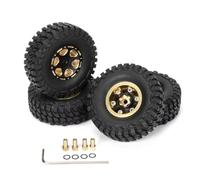 QPSJXN 4 Pezzi da 1,0 Pollici per del della Ruota a Sfera di Ottone Compatibile con 1/24 RC Crawler Cars SCX24 AXI00001 Modelli Adatti al Sentiero e al Veicolo Fuoristrada