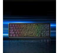 QPSJXN Battle68 Switch Magnetico Tastiera da Gioco cablata 68 Zone a Zero Morto sfuggibile Compatibile con PC e Laptop PRO Edition RT0.01