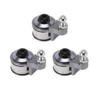 QPSJXN Braccio di Corno servo Regolabile in Alluminio 25T Compatibile con 1 a 10 Parti di Upgrade del Crawler RC Adatta ai Modelli TRX6(3PCS Titanium)