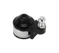 QPSJXN Braccio di Corno servo Regolabile in Alluminio 25T Compatibile con 1 a 10 Parti di Upgrade del Crawler RC Adatta ai Modelli TRX6(1PCS Black)