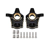 QPSJXN Brass Swering Knuckle Black Coating Upgrade Parte Compatibile con Modello FCX10 RC Crawler FCX10 RC 1/10