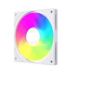 QPSJXN Cuscinetto FDB di Raffreddamento in Silenzio da 120 mm RGB per Il Telaio e CPU(White 1pcs)