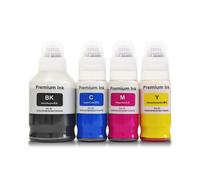 QPSJXN GI10 GI20 GI30 GI40 GI50 GI60 GI70 GI80 GI90 Inchiostro pigmentato di ricarica compatibile con GM2080 GM4080 G5080 G6080 G7080 G5020 G6020(1SET(4PC))