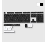 QPSJXN Horizon a basso profilo 118 set di tastie per tastiere meccaniche Profilo uniforme a doppio scatto Skyline Design vari marchi(Skyline R2 black)